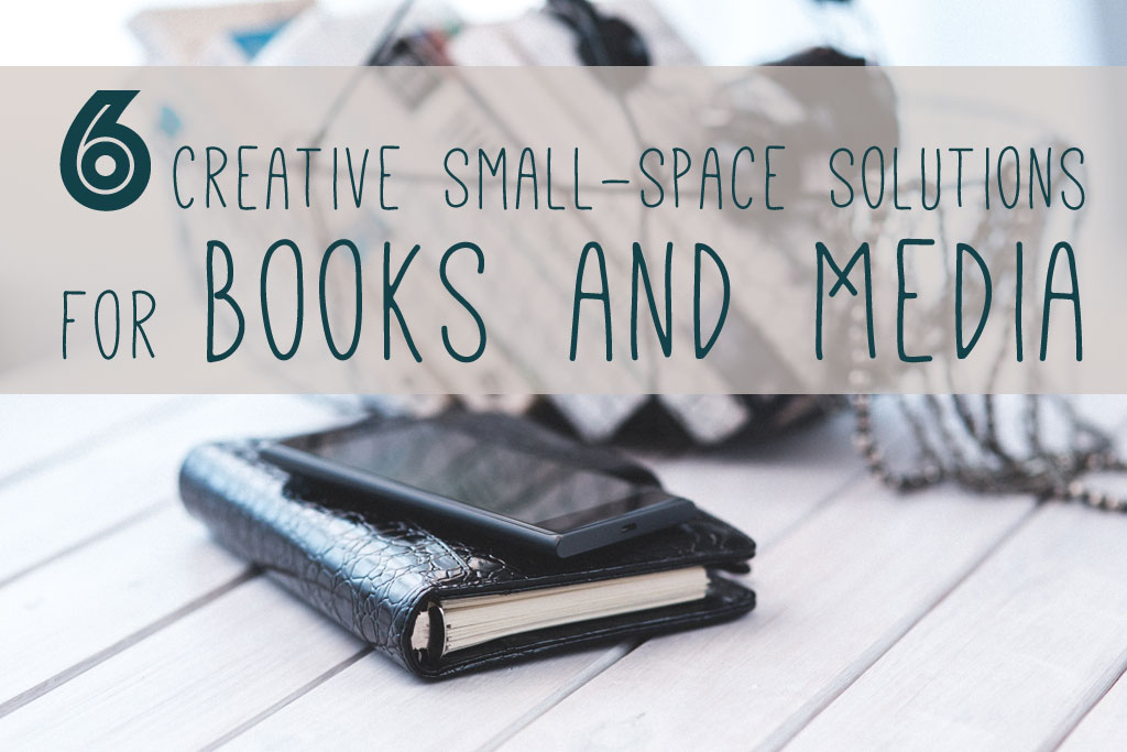 6 Creative Small-Space Solutions for Books and Media