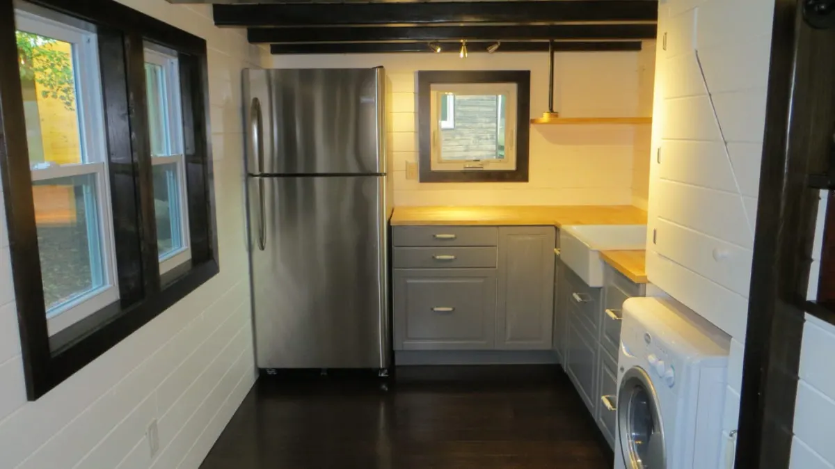 Kitchen - 36° North by Brevard Tiny House
