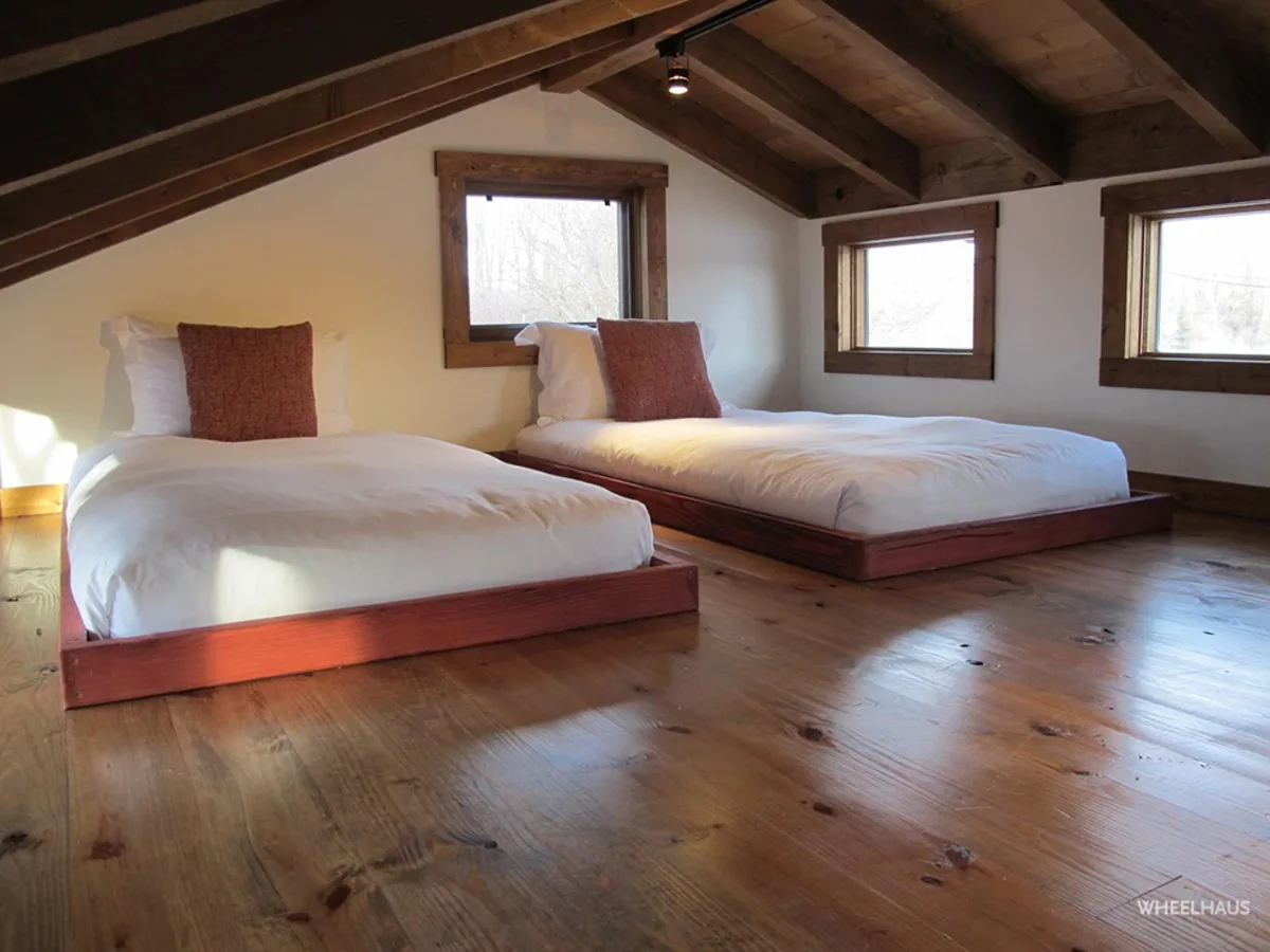 Loft Bedroom - Caboose by Wheelhaus