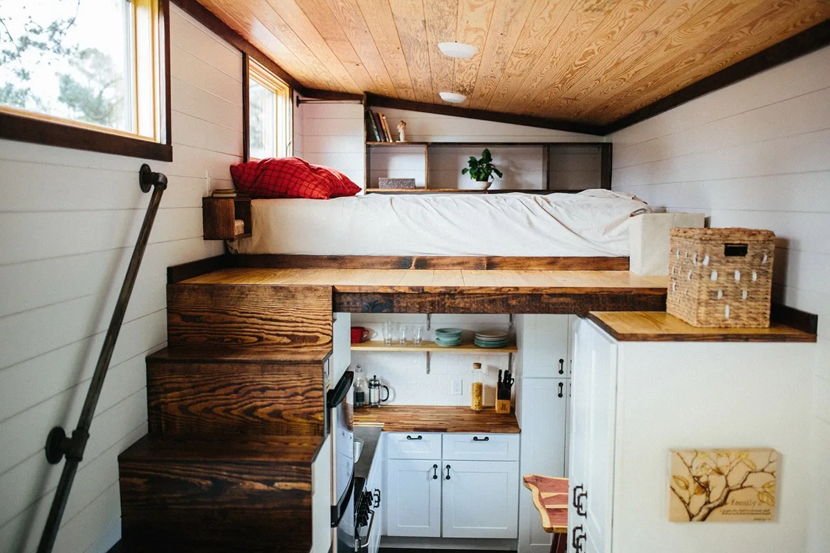 Bedroom Loft - Chimera by Wind River Tiny Homes