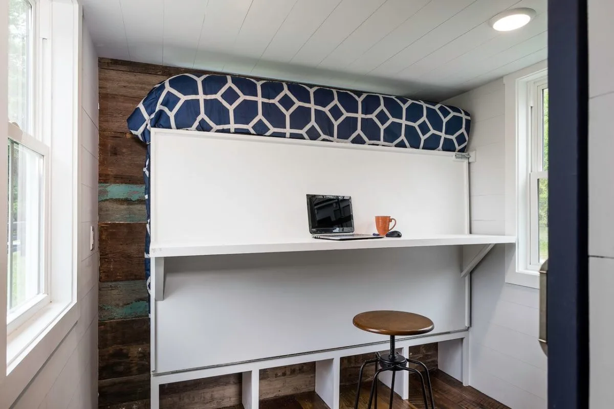 Murphy Bed with Desk - Indigo by Driftwood Homes