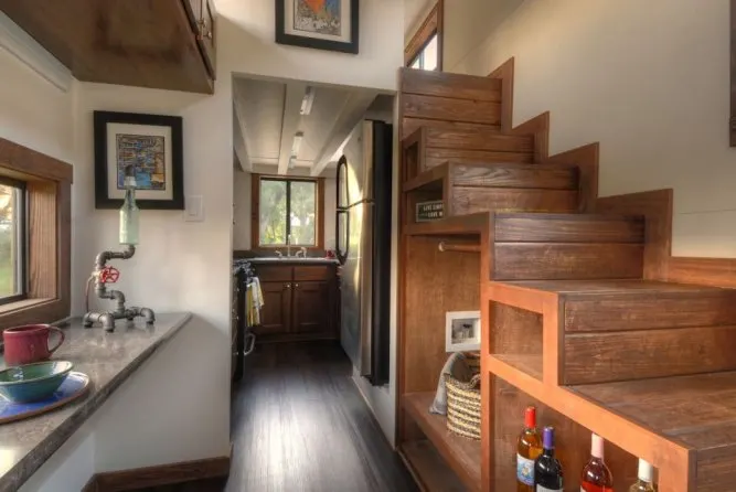 Storage Stairs - Morrison hOMe by EcoCabins