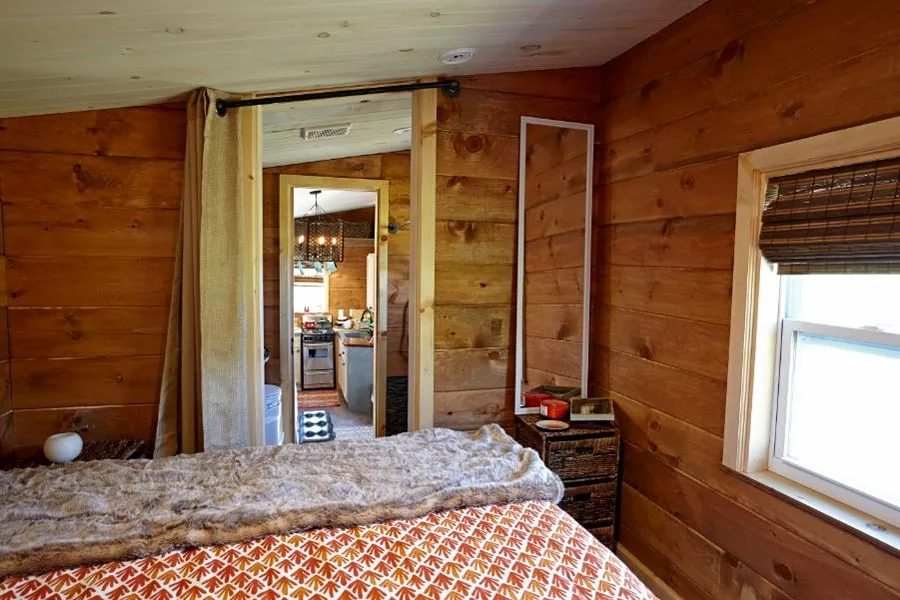 Entryway to Bedroom - Nomad’s Nest by Wind River Tiny Homes
