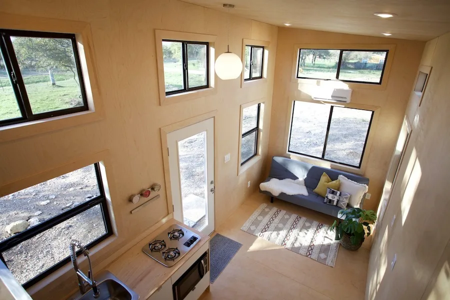 Interior Aerial View - Nomad Tiny Home