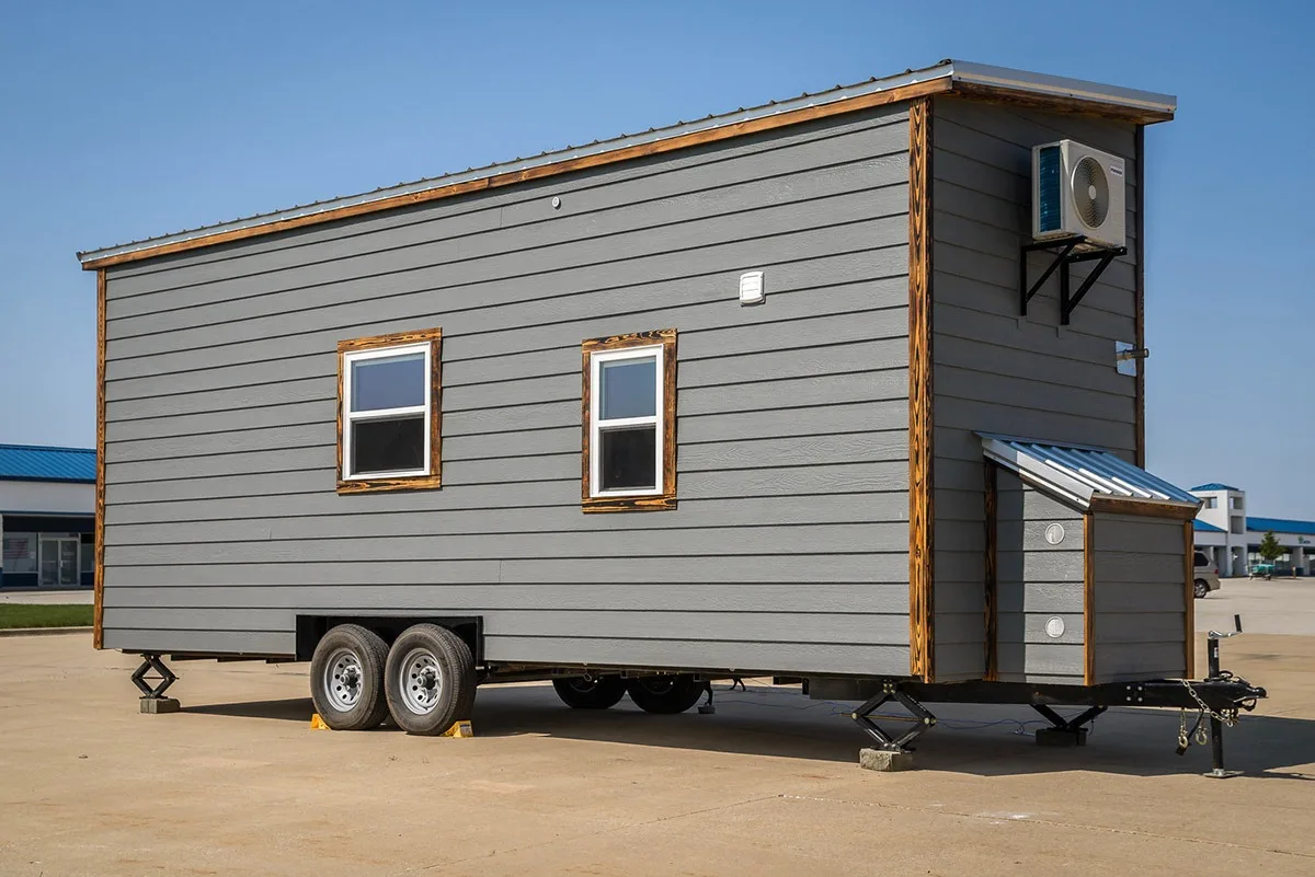Exterior Rear View - Triton by Wind River Tiny Homes