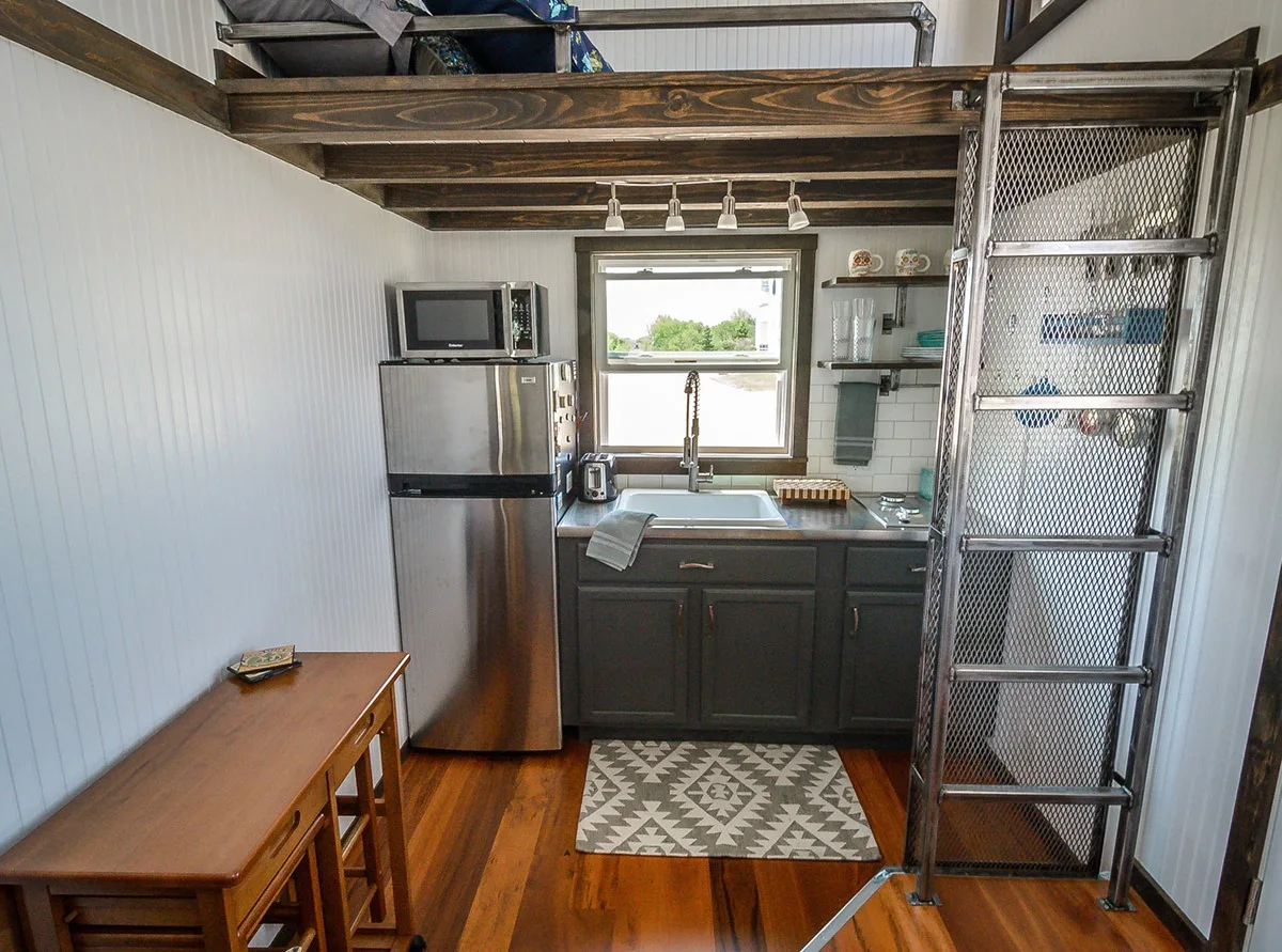 Kitchen - Triton by Wind River Tiny Homes