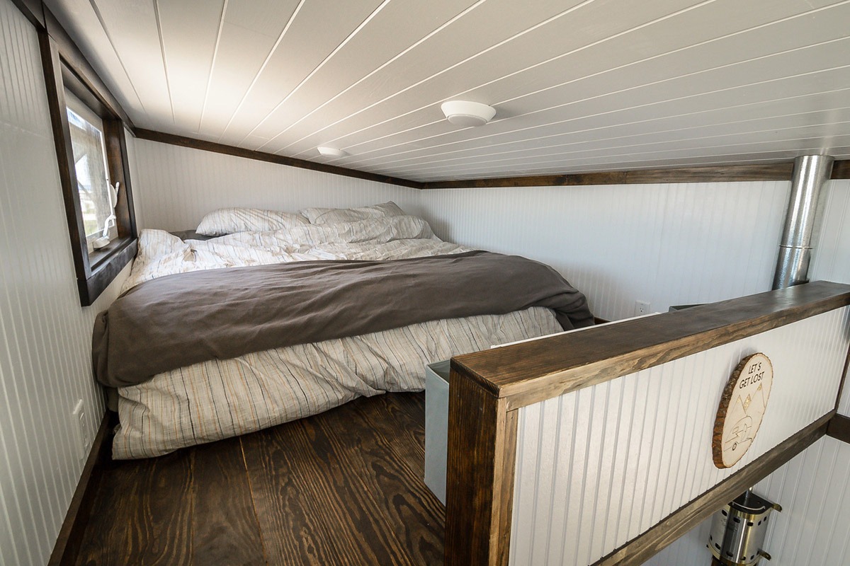 Bedroom Loft - Triton by Wind River Tiny Homes