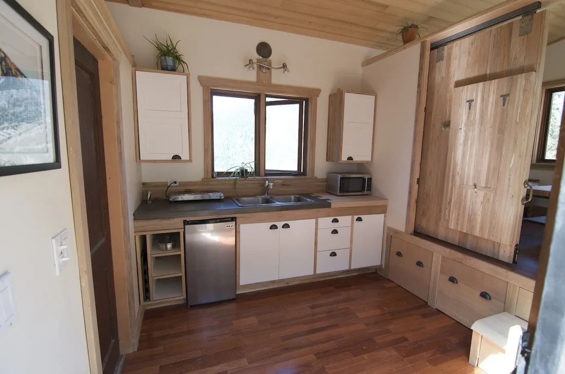Kitchen - The V House by Nelson Tiny Houses