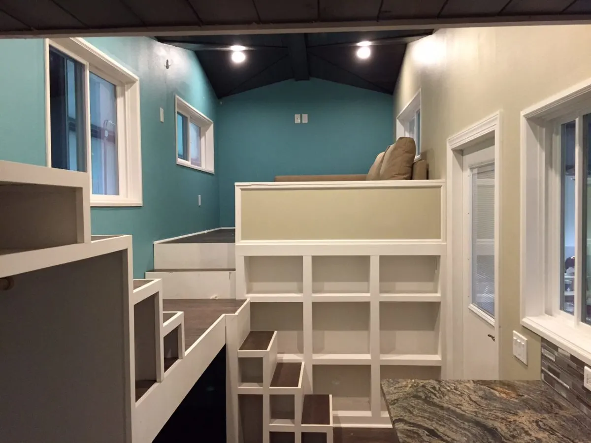 Lots of Shelves - Westbury by Cornerstone Tiny Homes