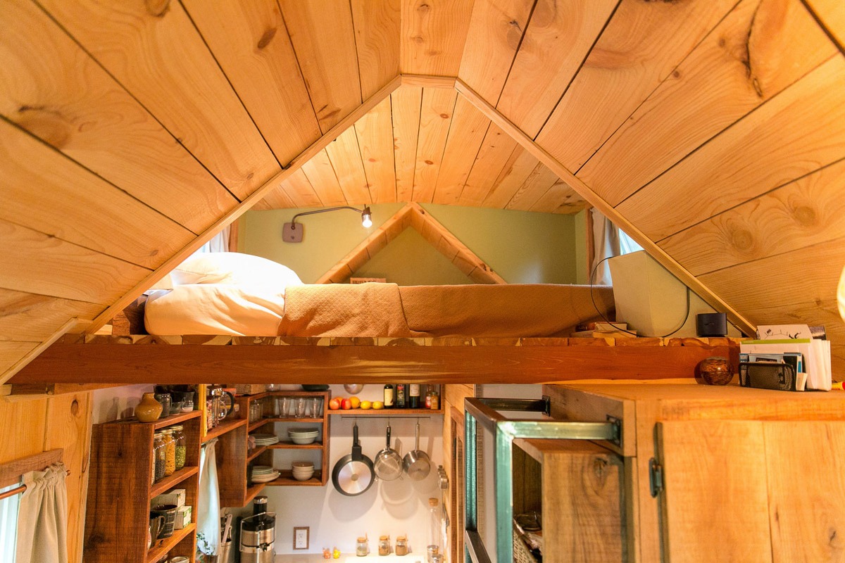 Bedroom Loft - Wind River Bungalow