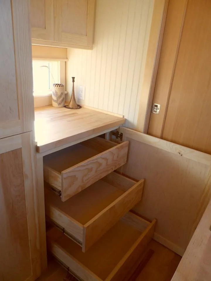 Slide Out Shelves - Payette by Greenleaf Tiny Homes