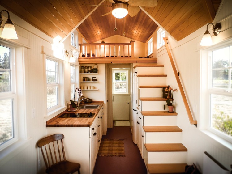 Interior View - Payette by Greenleaf Tiny Homes