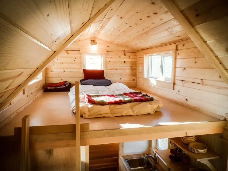 Bedroom Loft - Payette by Greenleaf Tiny Homes