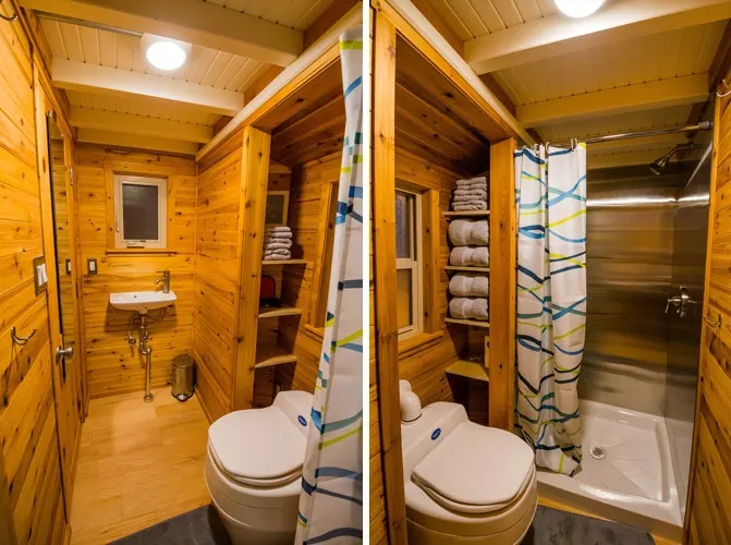 Bathroom - Blue Moon by MitchCraft Tiny Homes