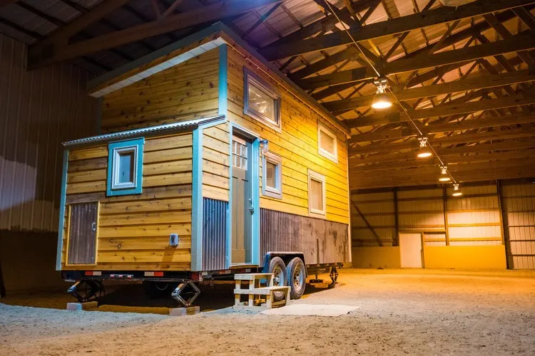 Exterior - Blue Moon by MitchCraft Tiny Homes