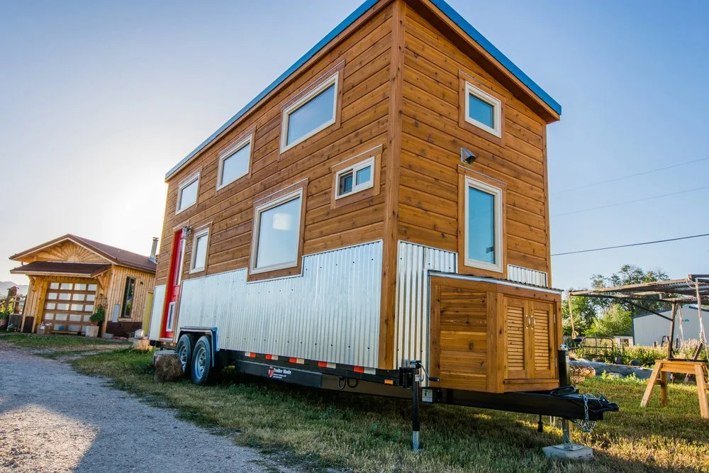 Exterior Side View - Dennis' Tiny House by Mitchcraft Tiny Homes