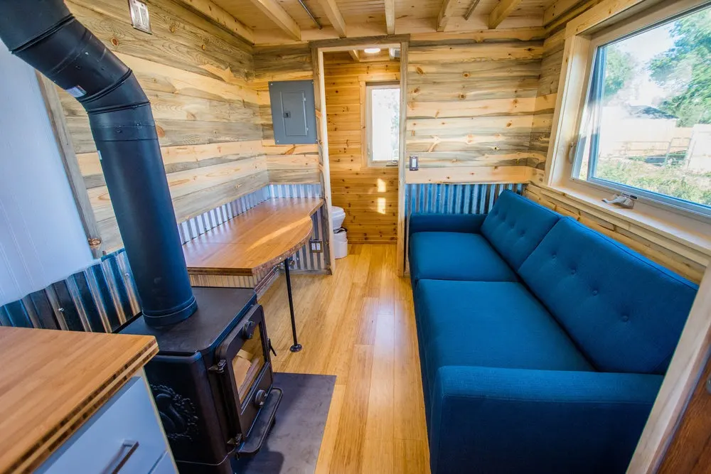 Living Room - Dennis' Tiny House by Mitchcraft Tiny Homes