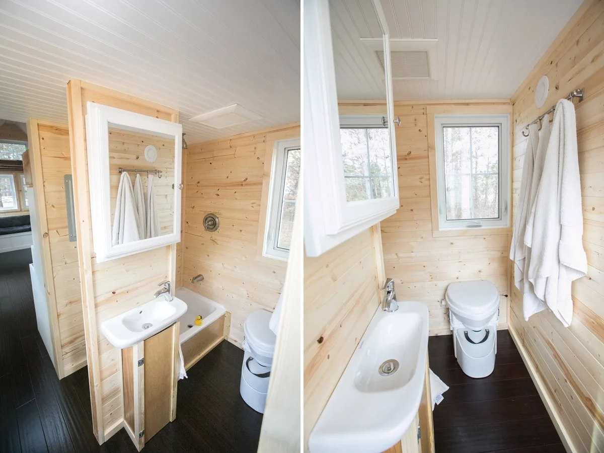 Bathroom - Hogan's Haven Tiny House