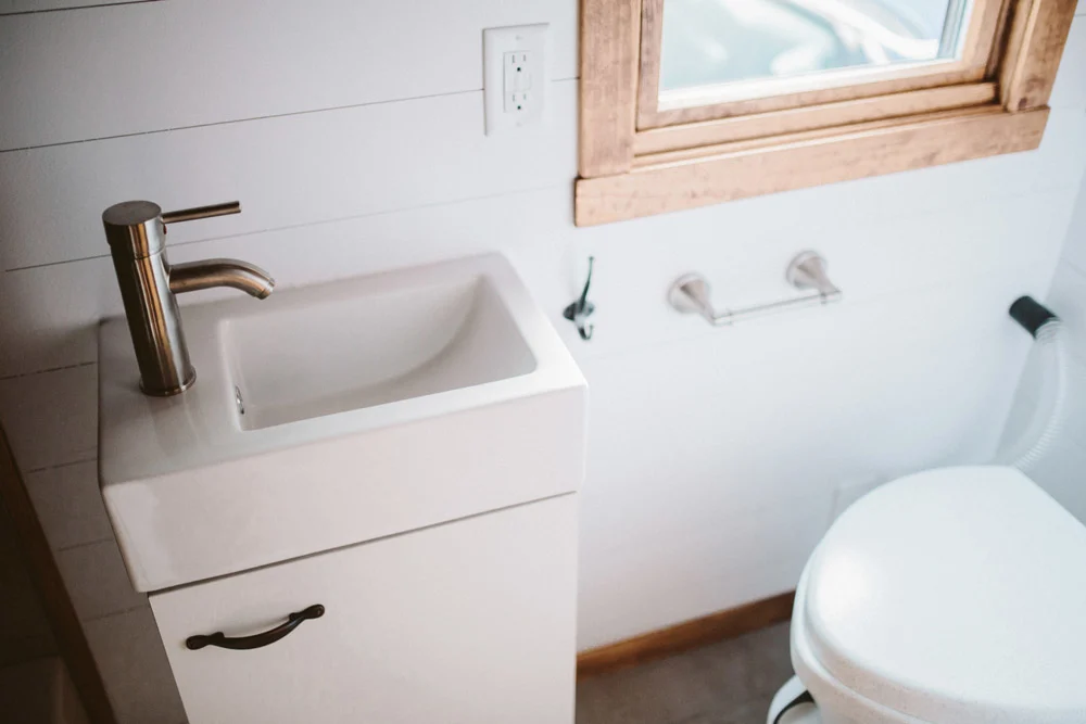 Bathroom - Mayflower by Wind River Tiny Homes