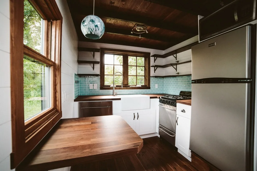 Kitchen - Mayflower by Wind River Tiny Homes