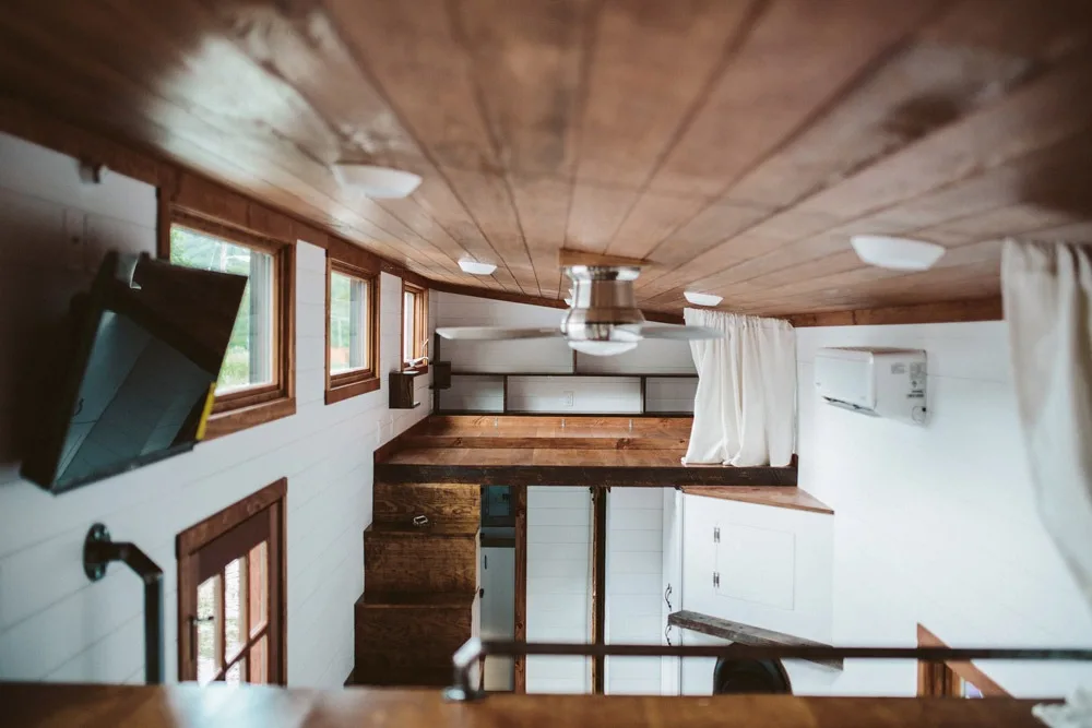 Bedroom Loft - Mayflower by Wind River Tiny Homes