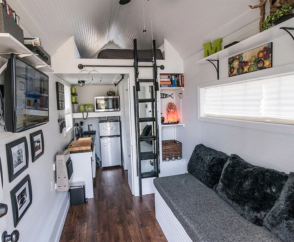 View From Entry - Mendy's Shoebox by Tiny Happy Homes