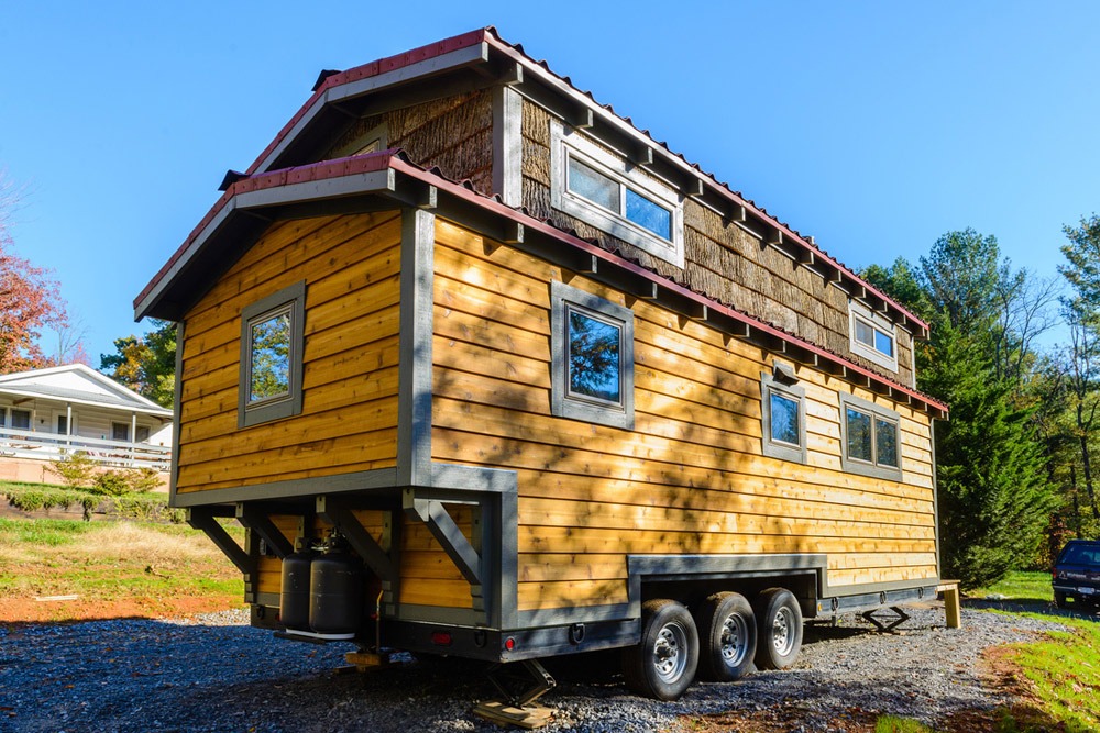 Exterior Side View - MH by Wishbone Tiny Homes