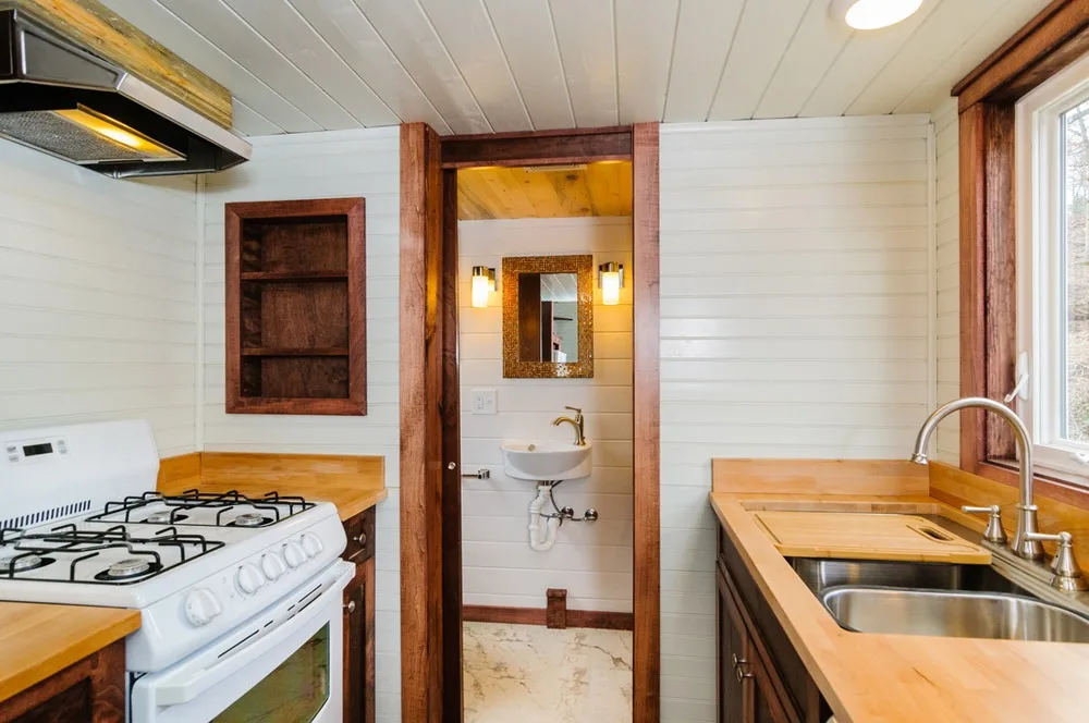 Kitchen and Bathroom - Sheriff by Wishbone Tiny Homes