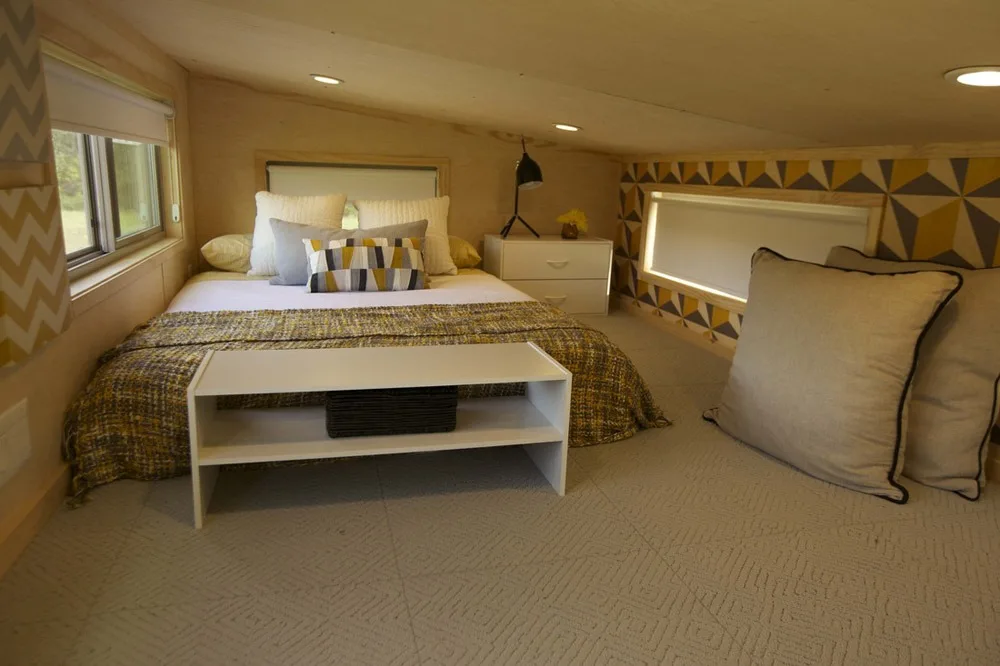 Bedroom Loft - Kitchen - Z-Huis by Wishbone Tiny Homes