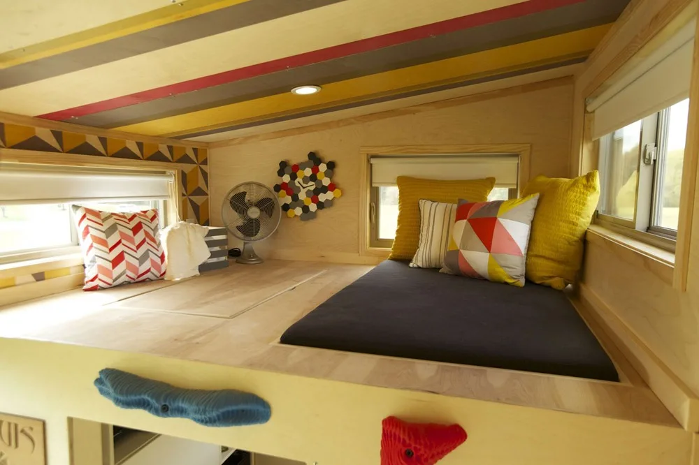 Storage Loft - Kitchen - Z-Huis by Wishbone Tiny Homes
