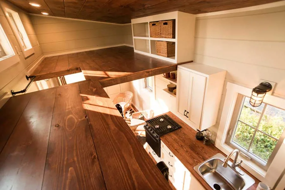 Loft Areas - Boxcar by Timbercraft Tiny Homes