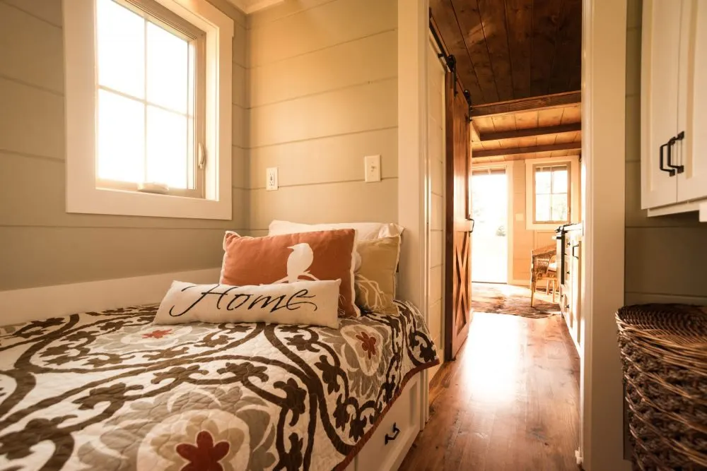 Bedroom View - Boxcar by Timbercraft Tiny Homes