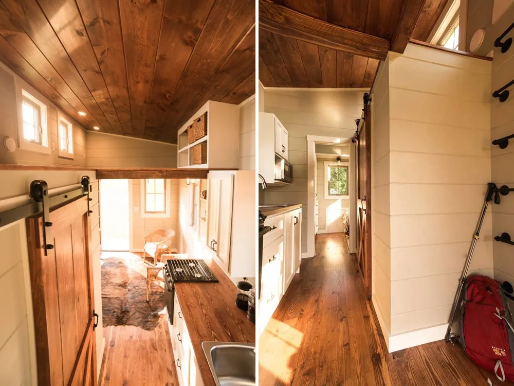 Interior Views - Boxcar by Timbercraft Tiny Homes