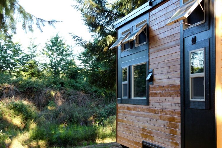 Exterior Side View - Modern by Tiny Heirloom
