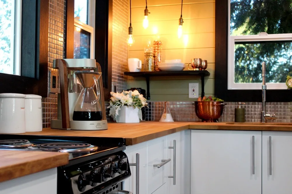 Kitchen Counter and Range - Modern by Tiny Heirloom