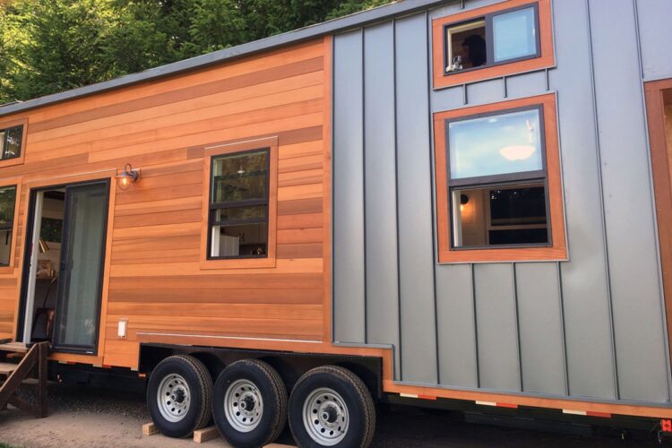 Wood and Metal Siding - Rocky Mountain by Tiny Heirloom
