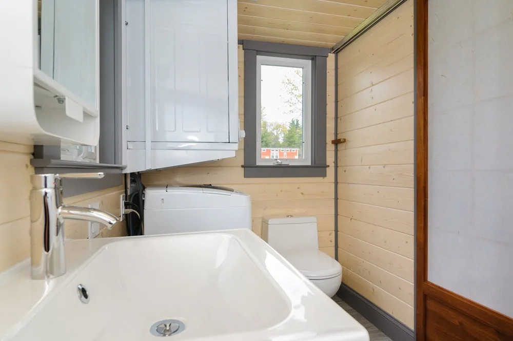 Bathroom - Sink and Toilet - Squibb by Wishbone Tiny Homes