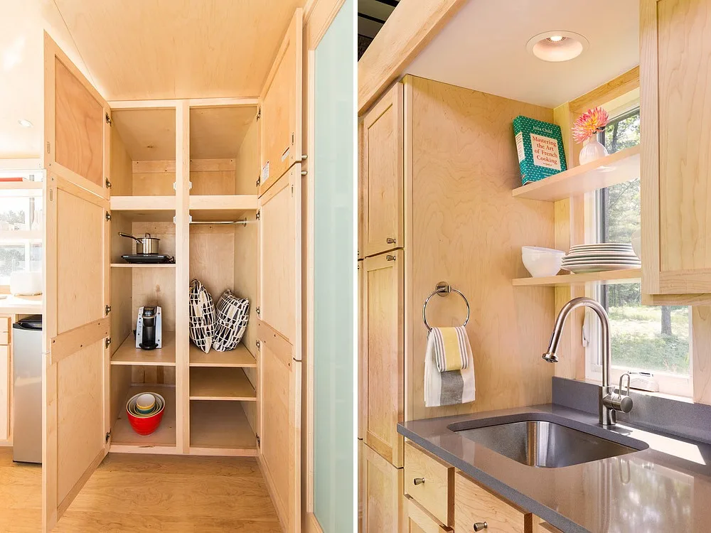Full Height Cabinets and Kitchen Sink - Traveler by Escape Traveler
