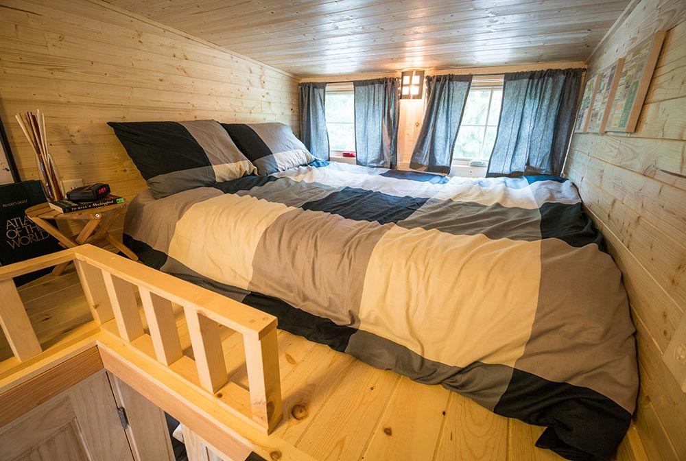Bedroom Loft - Atticus at Mt. Hood Tiny House Village