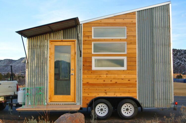 Lightweight aerodynamic tiny house - Boulder by Rocky Mountain Tiny Houses