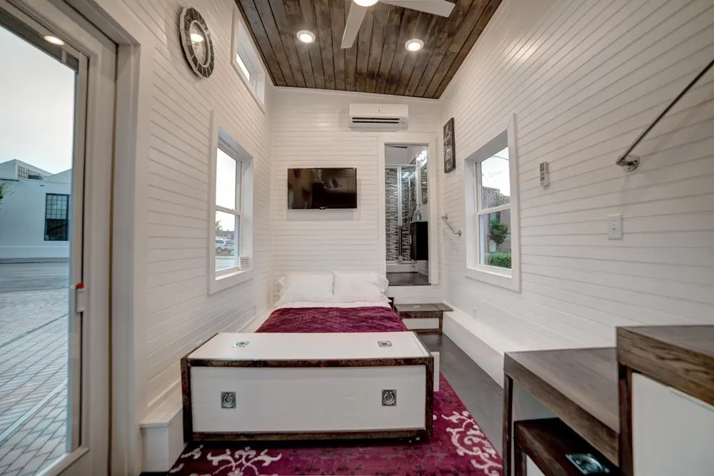Living Room w/ Sofa Sleeper - Freedom by Alabama Tiny Homes