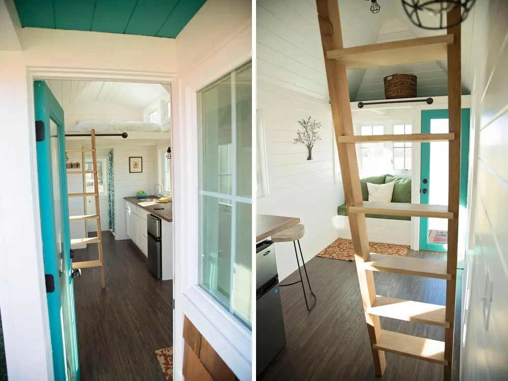 French door and cedar ladder - Pecan by Perch & Nest