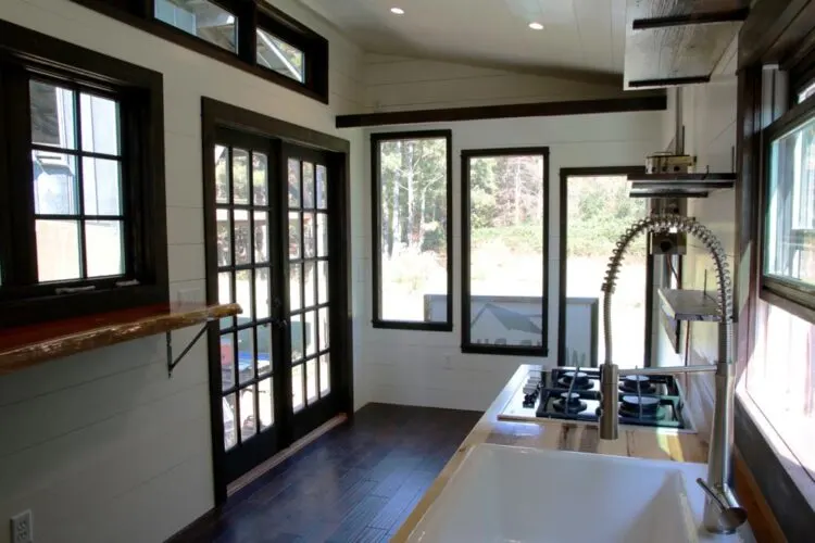 Large Windows - Phoenix by Wind River Tiny Homes