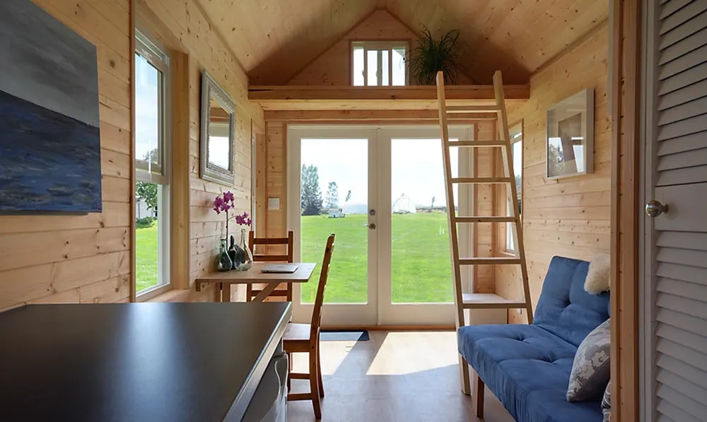 Living room and kitchen - Poco Edition by Mint Tiny Homes