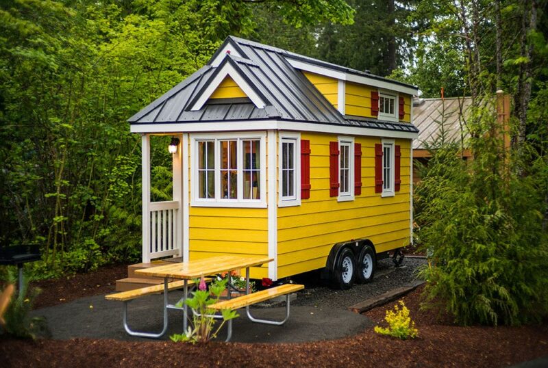 Tiny house with southern charm - Lincoln at Mt. Hood Tiny House Village