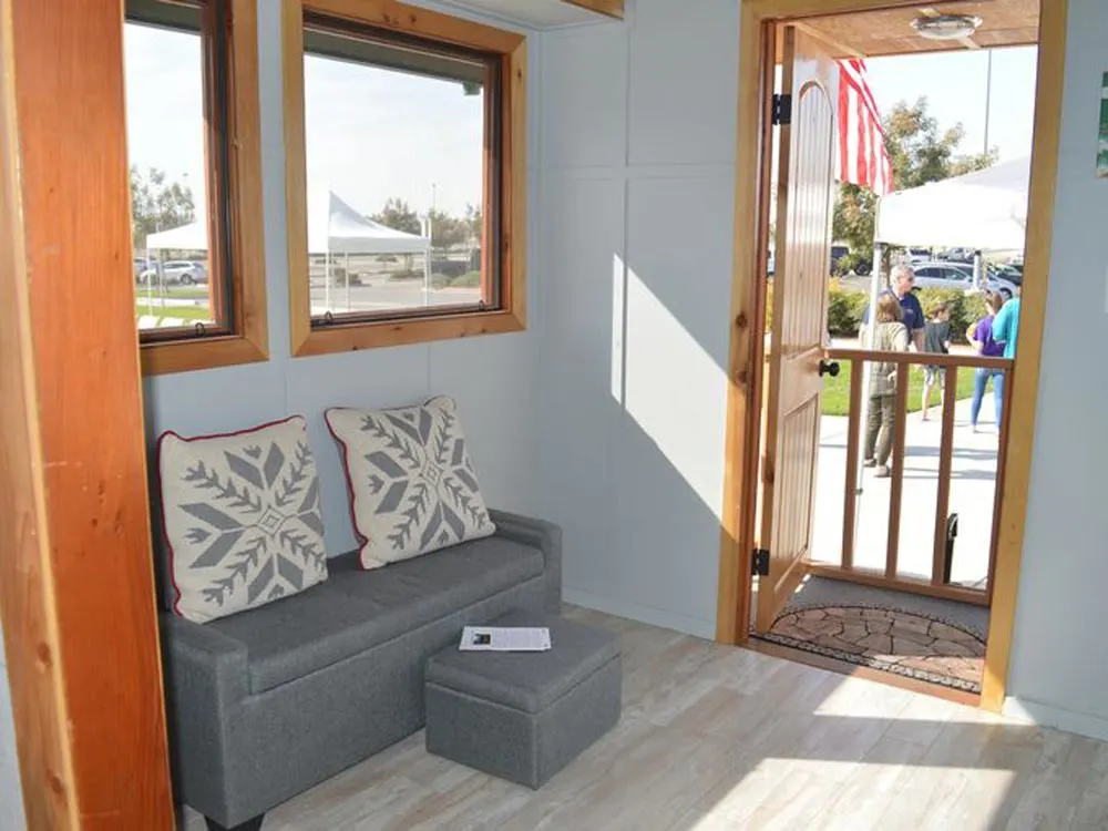 Living Room - College of the Sequoias Tiny House