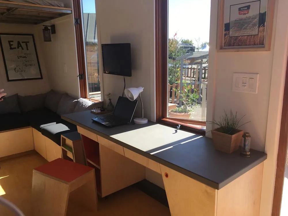 Built-In Desk - The Wedge by Laney College
