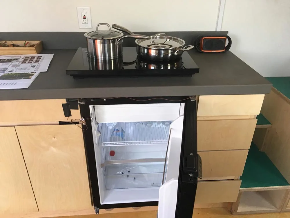 Refrigerator and cooktop - The Wedge by Laney College
