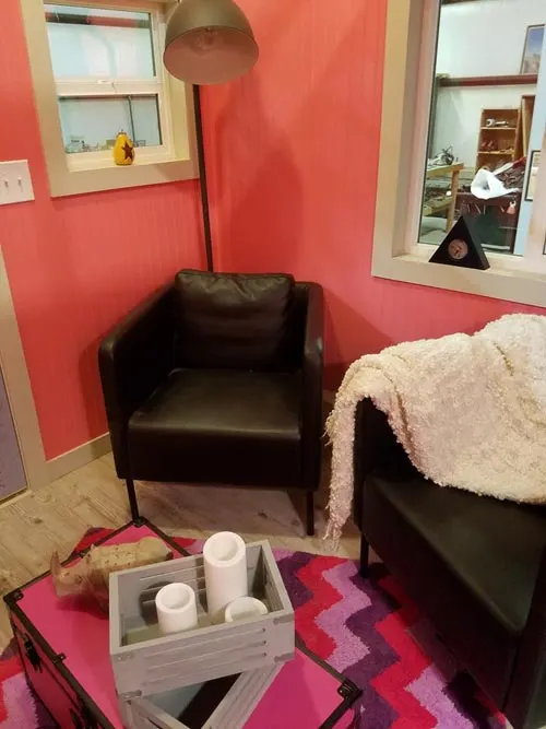 Living Room Chairs - Sarah's Autistic Tiny Home by Maximus Extreme