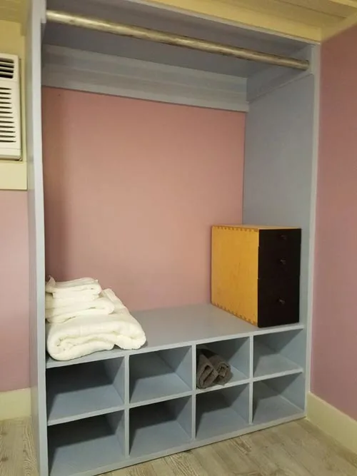 Closet Space - Sarah's Autistic Tiny Home by Maximus Extreme